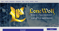 Desktop Screenshot of lonewolfgt.com